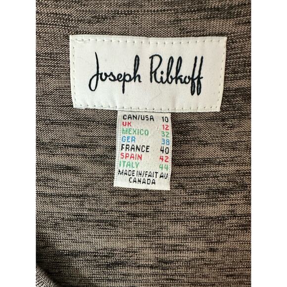 Joseph Ribkoff Dolman Sleeve Layered Marl Tunic Top Size 10 - Picture 4 of 9